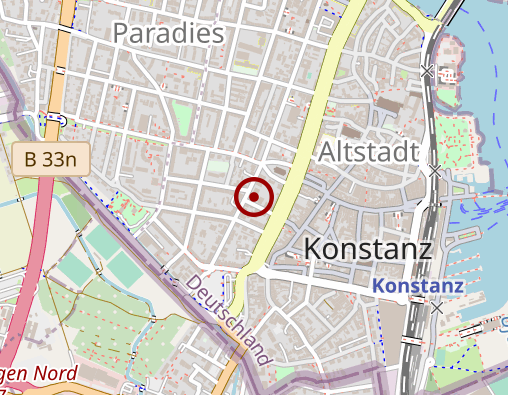 Karte: Spitalstiftung Konstanz Pflegeheim Haus Talgarten