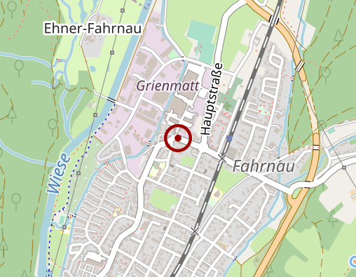 Karte: Sozialstation - Diakoniestation - Schopfheim - Betreuungsgruppe für Menschen mit Demenz