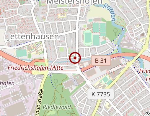 Karte: Deutsches Rotes Kreuz e.V. Kreisverb. Bodenseekreis e.V.