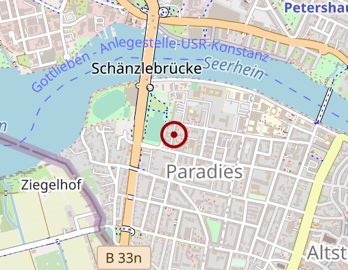 Karte: Betreutes Wohnen Margarete Blarer gGmbH