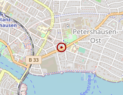 Karte: Deutsches Rotes Kreuz Landesverband Badisches DRK