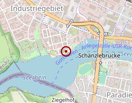 Karte: Borst Ulrike Dr. Praxis für Psychotherapie