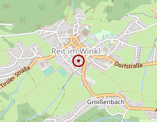 Karte: Dorfpraxis Reit im Winkl, Josef Kink