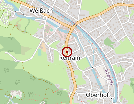 Karte: Johanniter-Unfall-Hilfe e.V. Ortsverband Rottach-Egern/Kreuth