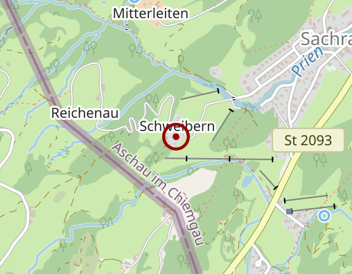 Karte: Auszeiten-Oase-Chiemgau Konitzer u. Schmidmeier GbR