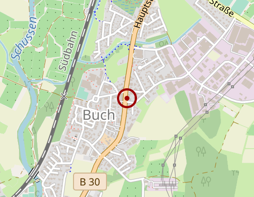 Karte: Locher Gebhard Dr.med. Arztpraxis