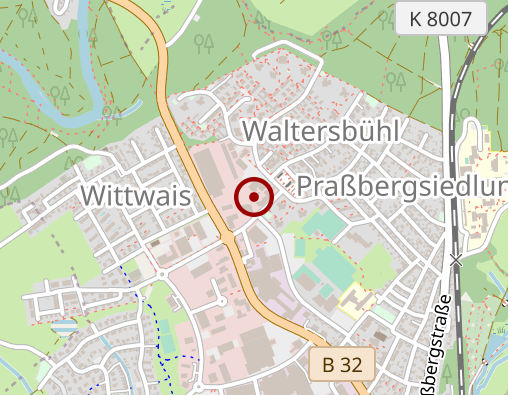 Karte: Therapiezentrum Wangen