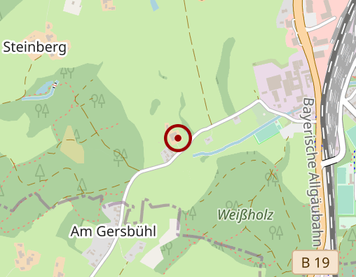 Karte: Lebenshilfe für behinderte Menschen e.V. Wohnheim VI "Sonnenhof"