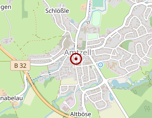 Karte: Apotheke Amtzell am Cosner Platz