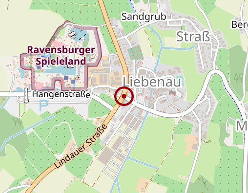 Karte: Liebenau/ Betreuungen