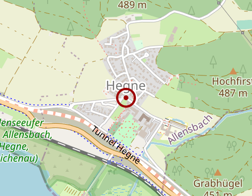 Karte: Sozialstation Kloster Hegne