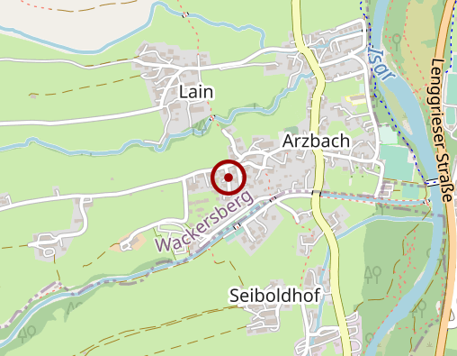 Karte: Pflegedienst Bergauf