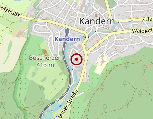 Karte: Spital/Pfründefonds Kandern Luise-Klaiber-Haus