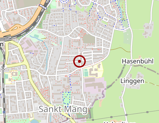 Karte: Tagespflege Sankt Mang