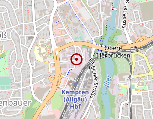 Karte: Lebenshilfe für behinderte Menschen e.V. Kinderhilfe Allgäu Frühförderung