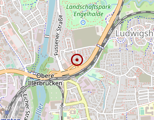 Karte: Betreuungsgruppe Gymnastik-Allgäu Stiftung