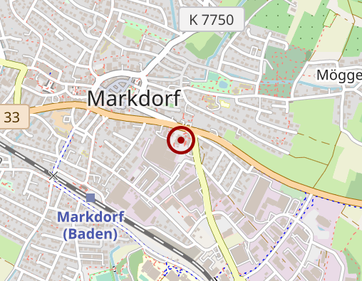 Karte: Mühlberger M. PHYSIO-TEAM markdorf