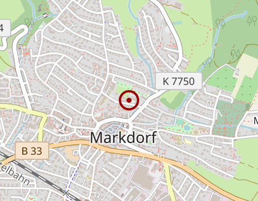 Karte: Sozialstation Bodensee e.V., Pflegebereich Markdorf