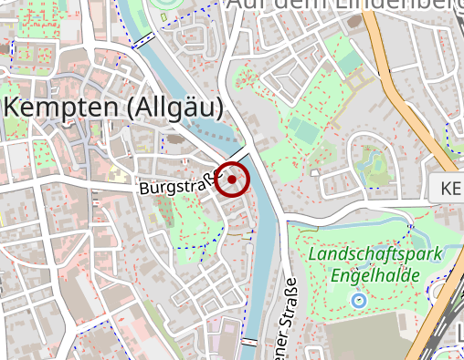 Karte: Seniorenbetreuung Altstadt der Prot. Spitalstiftung Tagespflegestätte