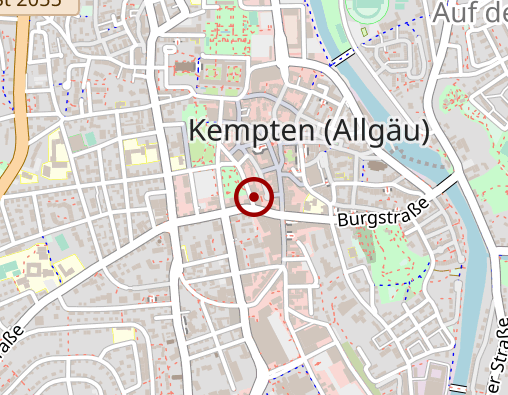 Karte: Erziehungsberatungsstelle. der Kath. Jugendfürsorge