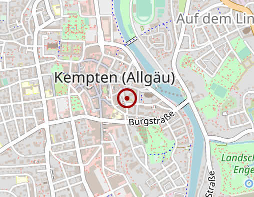 Karte: Seniorenbetreuung Altstadt d. Protestantische Spitalstiftung