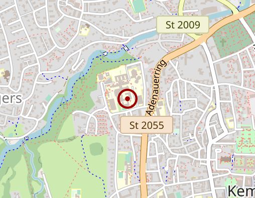 Karte: Bezirkskrankenhaus Kempten