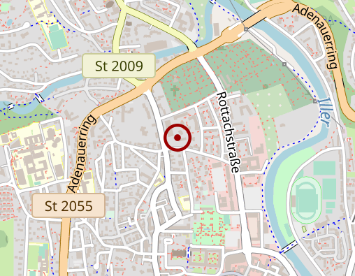 Karte: Hospizverein Kempten-Oberallgäu e.V.