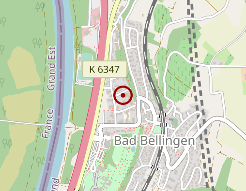 Karte: Seniorenzentrum Bad Bellingen GmbH