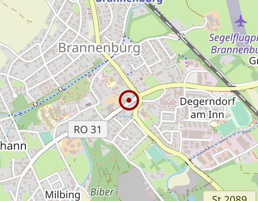 Karte: Bestattungsinstitut Aufinger GmbH