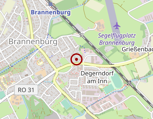 Karte: we:care Senioren- und  Pflegezentrum Brannenburg