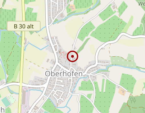 Karte: Bruderhaus Ravensburg Haus Oberhofen