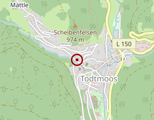 Karte: CURA-Senioritas Pflegeheimbetreiberges. mbH Haus Krone