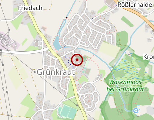 Karte: Tagespflege Grünkraut-Bodnegg