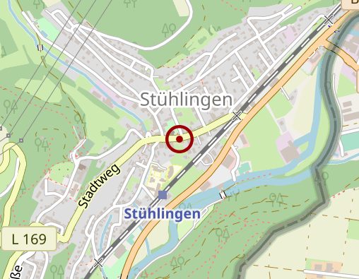 Karte: Hans Carossa Klinik Stühlingen