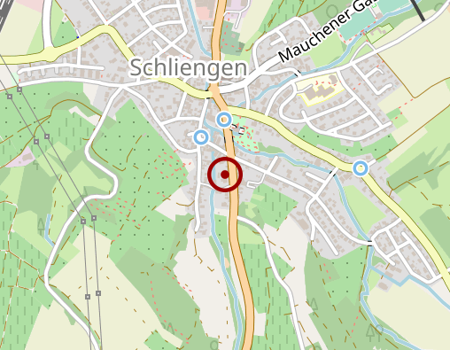 Karte: Deutsches Rotes Kreuz Rettungsdienst Krankentransp. Kandern