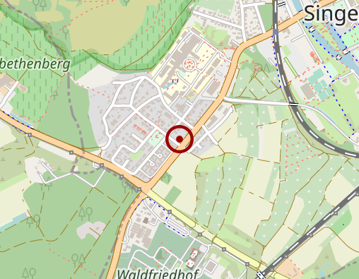 Karte: Bestattungshaus Pietät Heinz Decker