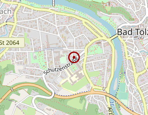 Karte: Lebenshilfe Bad Tölz- Wolfratshausen gGmbH Regionale Offene Behindertenarbeit