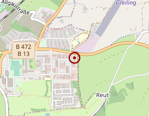 Karte: Much Taxiunternehmen GmbH