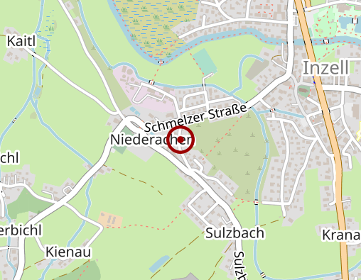 Karte: Edelweiß-Taxi u. Bus Inh. Veitinger Horst