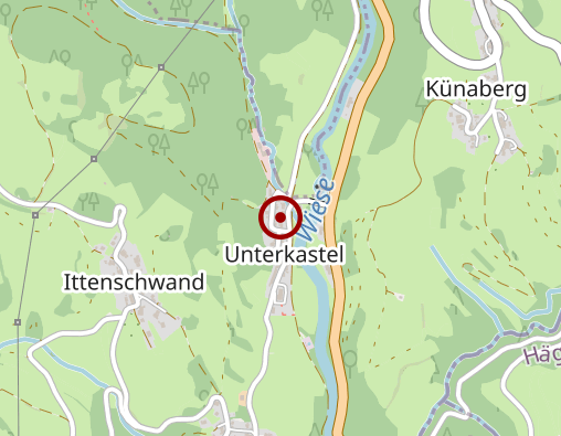 Karte: Bürgerhilfe Fröhnd e.V. - Bürgerhilfe/Nachbarschaftshilfe im Oberen Wiesental