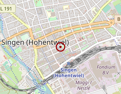 Karte: Steber Franz-Bernd Dipl.-Psych. Fachpraxis für Psychotherapie