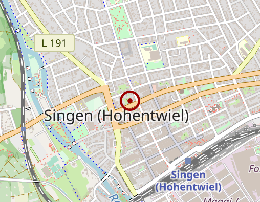 Karte: Tagesklinik Singen