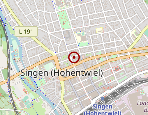 Karte: Zielinski Angelika Praxis für Podologie