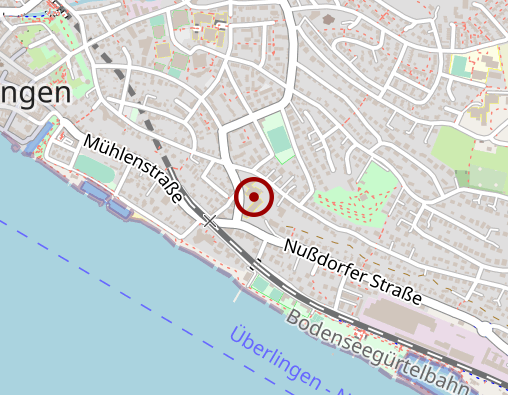 Karte: Augustinum Ambulanter Pflegedienst Überlingen Augustinum Pflege gGmbH