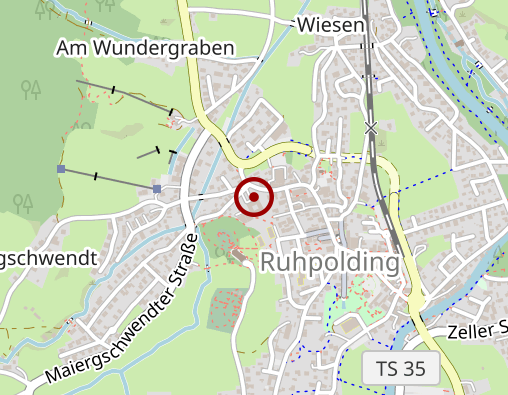 Karte: Kreisklinik Vinzentinum Ruhpolding