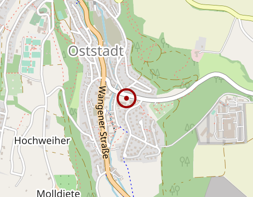 Karte: BruderhausDiakonie, Sozialpsychiatrische Hilfen Ravensburg-Bodenseekreis