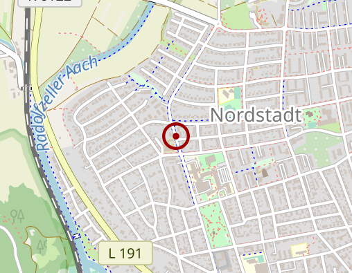 Karte: Diakonische Dienste Singen e.V. Haus am Hohentwiel