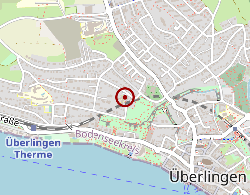 Karte: Kurpark-Klinik Überlingen