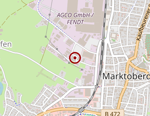 Karte: Wertachtal-Werkstätten GmbH, eine anerkannte Einrichtung der Lebenshilfe