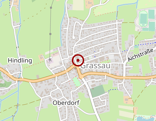 Karte: Rettungswache Grassau